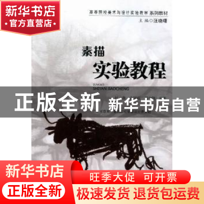 正版 素描实验教程 赵鑫,衣国庆,郑中凯编著 暨南大学出版社 97