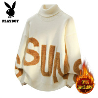 花花公子新款[新款] 2025冬可翻高领领针织毛衣男 群文件11.29