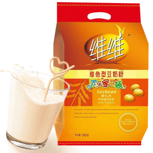 维维 维他型豆奶粉家庭装760gx1袋 速溶营养早餐豆浆粉