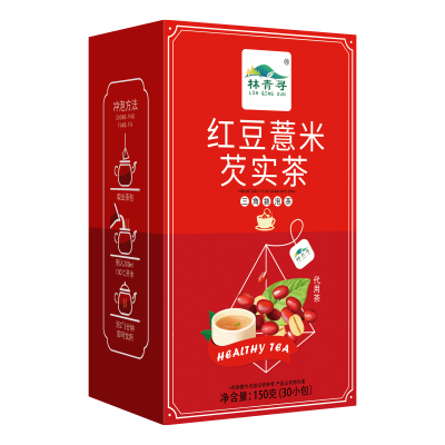 林青寻 红豆薏米芡实茶 150克/盒