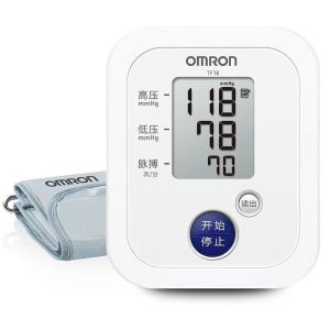 欧姆龙(OMRON)家用电子血压计 血压仪智能加压血压测量仪 TF18