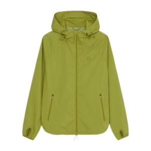 高田贤三(Kenzo)印花连帽休闲夹克男潮牌潮流百搭户外运动卫衣套 绿色 L