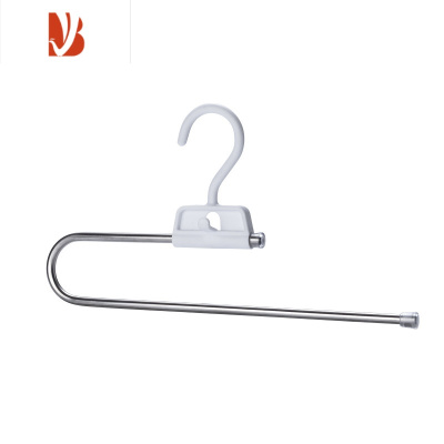 三维工匠裤架伸缩多多层裤子衣架衣柜收纳器魔术裤夹鹅型家用裤挂架