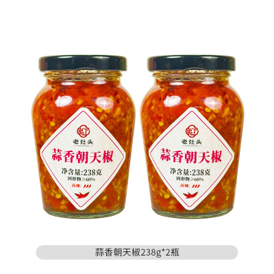 老灶头蒜香朝天椒238g