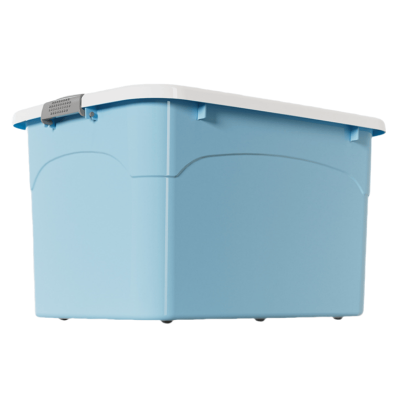 鑫木樽滑轮收纳箱60*42*35cm个