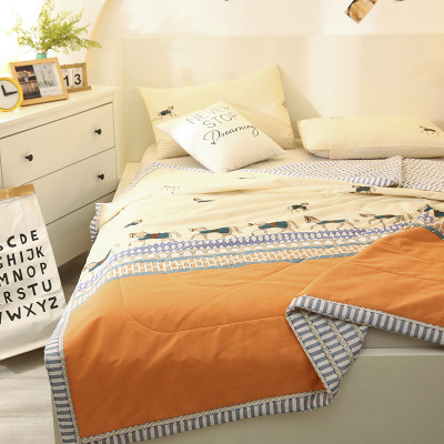 乐园全棉夏被空调被2.0*2.3m