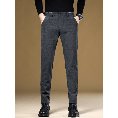 工厂直销男生长裤柔软遮肉显瘦直筒裤品质不易变形潮流休闲裤男士