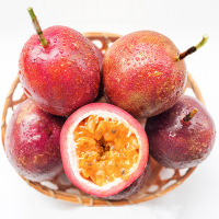 一对活宝 广西百香果5斤装 中小果 热带新鲜水果百香果