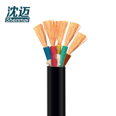 沈迈 铜芯橡套软电缆 YC-450/750V-5*16mm² /米
