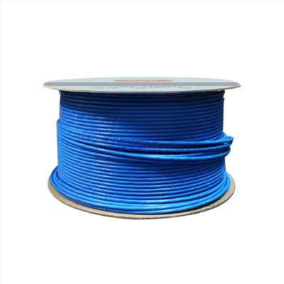 晨潞电子 CLU-0810 六类无氧铜单屏蔽网线 305米/箱 (计价单位:箱) 蓝色