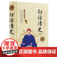 白话清史 全民阅读提升版康熙帝国乾隆盛世雍正王朝等历史人物清史稿清史通鉴清史通俗演义中国古代清朝历史中国通史书籍