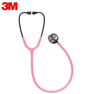 3M听诊器Littmann通用双面型第三代听诊器双头双膜片变频成人儿童学生听诊器医生专用5962珍珠粉/镜面版