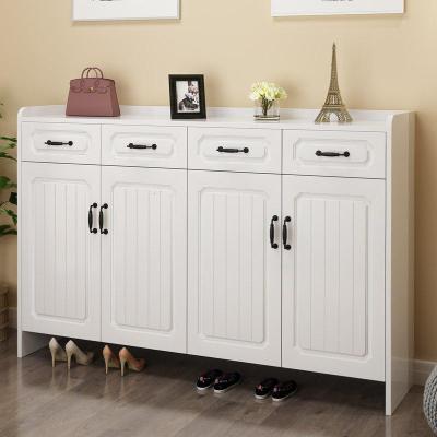 家具鞋柜简约现代厅柜欧式储物柜大容量收纳柜经济型阳台柜