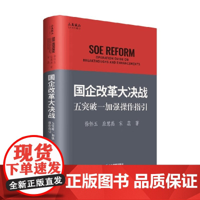 国企改革大决战 五突破一加强操作指引 徐怀玉等 著 经济
