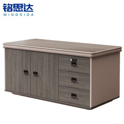 铭思达实木矮柜两门三抽台