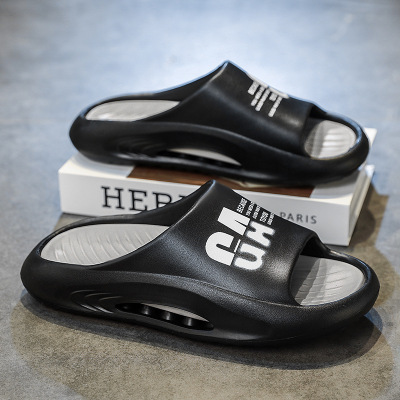 踩屎感男士夏季外穿舒适室内家居凉女压马路拖鞋情侣款一字拖2025