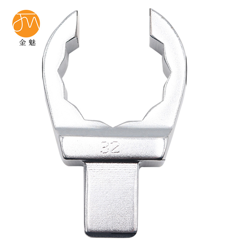 金魅 强力扭力扳手开口头 32mm14*18梅花开口 个