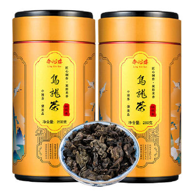 痴福 炭焙铁观音浓香型茶叶礼罐装熟茶铁观音安溪新茶碳培焙火铁观音