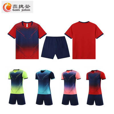 鑫捷登 可印字定制足球服 AGRY-WD6010 1套