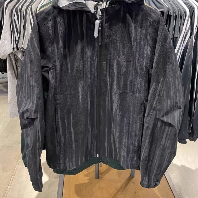 ADIDAS阿迪达斯连帽外套运动休闲梭织男装夹克KC6021 D