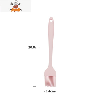 硅胶铲不粘锅专用婴儿辅食炒菜铲子厨具可高温汤勺小油刷锅铲套装 敬平 马卡粉油刷