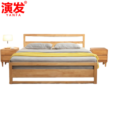 演发 单人床+2床头柜 1.5米 套