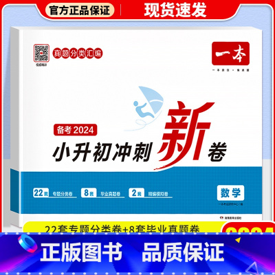 数学 小学升初中 [正版]2024版小升初冲刺新卷语文数学英语专题真题冲刺新卷小学六年级总复习小学升初中升学毕业考试测试