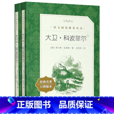 大卫·科波菲尔(上下2册) [正版]稻草人(经典名著口碑版本) 中小学语文教科书配套同步阅读书系 语文阅读丛书 三年级上