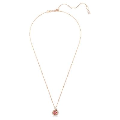 Swarovski女锁骨链璀璨蛇形吊坠项链水晶重生与好运 送女友520礼物