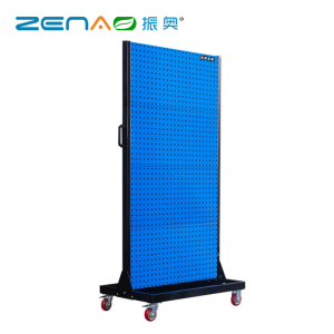 振奥 工具架物料收纳架挂板工具墙挂架(1990x960x610 mm 双面移动(8方孔挂板)) 蓝色