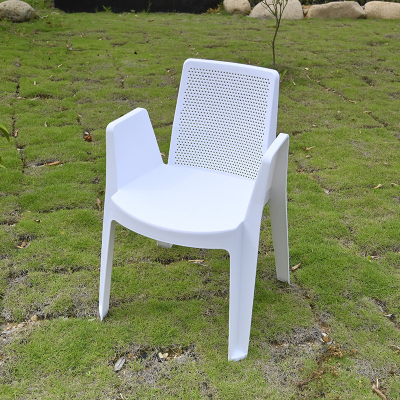 户外椅子塑料桌子沙滩休闲椅塑料桌椅大排档塑料椅子 V型排档椅