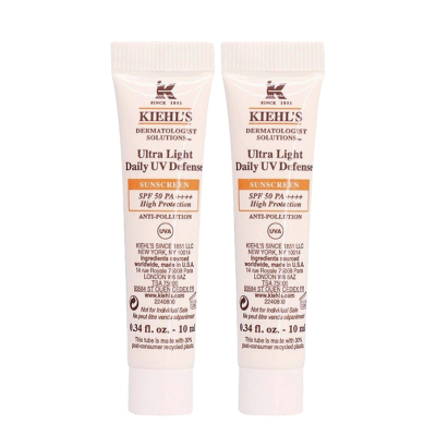 科颜氏Kiehl's柔润防晒隔离乳10ml*2 SPF50++++