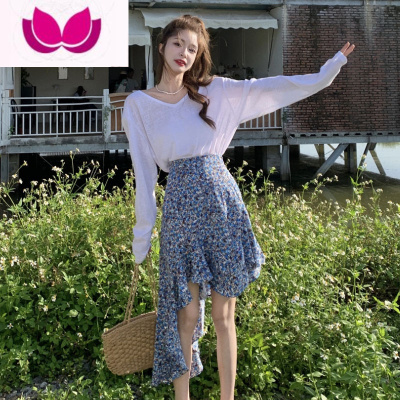 七斓沙滩裙女装夏超仙小个子穿搭套装云南三亚海边度假旅游拍照连衣裙