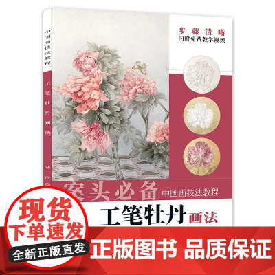 中国画技法教程——工笔牡丹画法