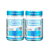 2件装|[调节成人肠胃]生命领域(Life Space)成人益生菌软胶囊 瓶装60粒/瓶 澳洲进口 保护肠胃健康 保健品