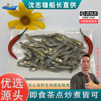 沈志雄船长 东山岛海鲜金线小鱼干淡晒 袋装 250g