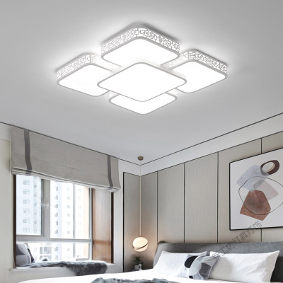 苏宁放心购 温馨卧室灯现代简约客厅主卧灯大气房间灯创意个性灯具led吸顶灯