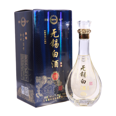 锡井坊无锡特产无锡白酒浓香型绵柔陈酿白酒500ml礼盒装
