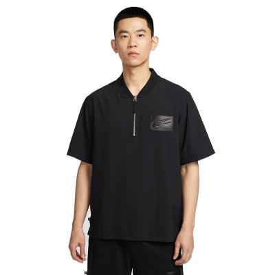 Nike透气速干篮球运动男士杜兰特联名拉链短袖T恤