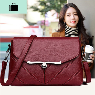 包包女2020新款软皮女包手提包妈妈包时尚小包化妆包单肩包斜挎包NEW LAKE女士单肩包
