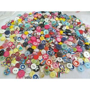 家柏饰(CORATED)300颗 衬衫扣子 树脂画扣 宝宝衣服纽扣 童装纽扣