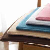 美帮汇坐垫餐椅垫海绵餐桌椅子座垫办公室久坐四季通用凳子垫子简约色