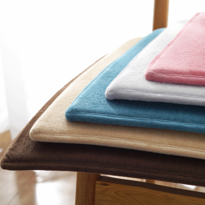 美帮汇坐垫餐椅垫海绵餐桌椅子座垫办公室久坐四季通用凳子垫子简约色