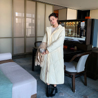 年新款大码女装中长款胖mm棉衣棉服加厚防寒时尚宽松外套