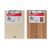 晨光 M&G 木纹书写板夹 ADM929H8 A5 (深色原木色) 个