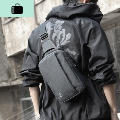 胸包男休闲斜挎包男士单肩包潮牌青年小背包男士包包韩版运动潮包NEW LAKE