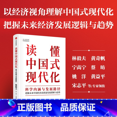 [正版]读懂中国式现代化 科学内涵与发展路径 十四五国家重点出版物出版规划项目 林毅夫等著 林毅夫 黄奇帆领衔 出版