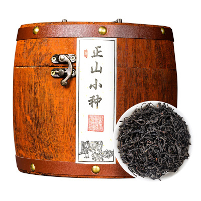 痴福 正山小种红茶新茶武夷花果香型茶叶散装罐装礼盒装500克