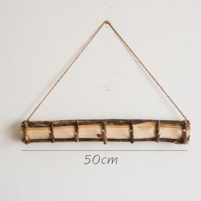 家柏饰(CORATED)原木挂钩壁挂墙饰乡园风格拍摄道具陈列 原木挂钩
