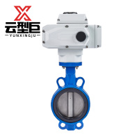 云型巨 电动对夹蝶阀 D971X-16/DN150 个